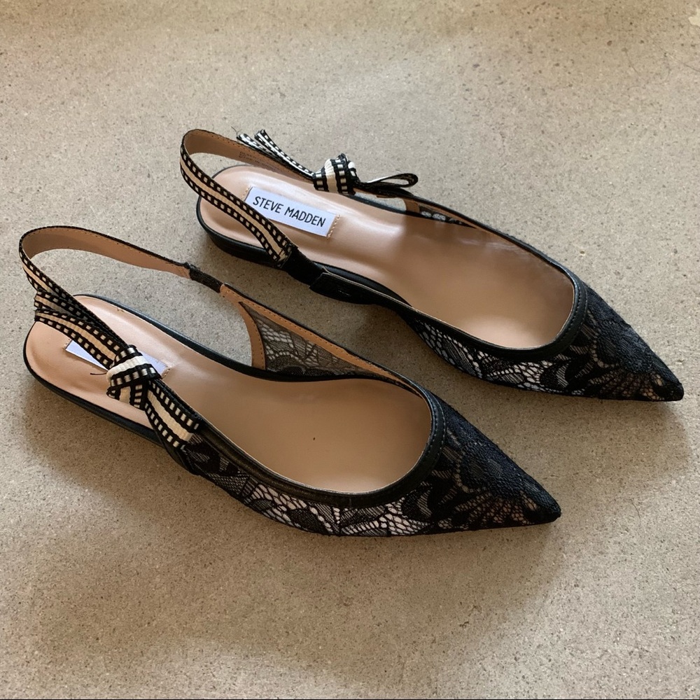 NEW Steve Madden Olsen Lace Flats